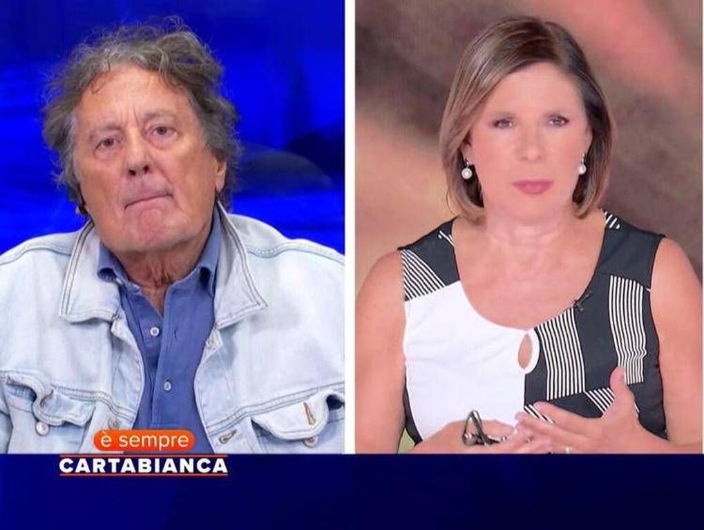 Iacchetti torna a E' sempre Cartabianca dopo la lite: "Non sono un violento"
