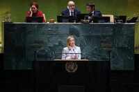 Gaza, Meloni all'Onu: "Israele ha superato il limite"