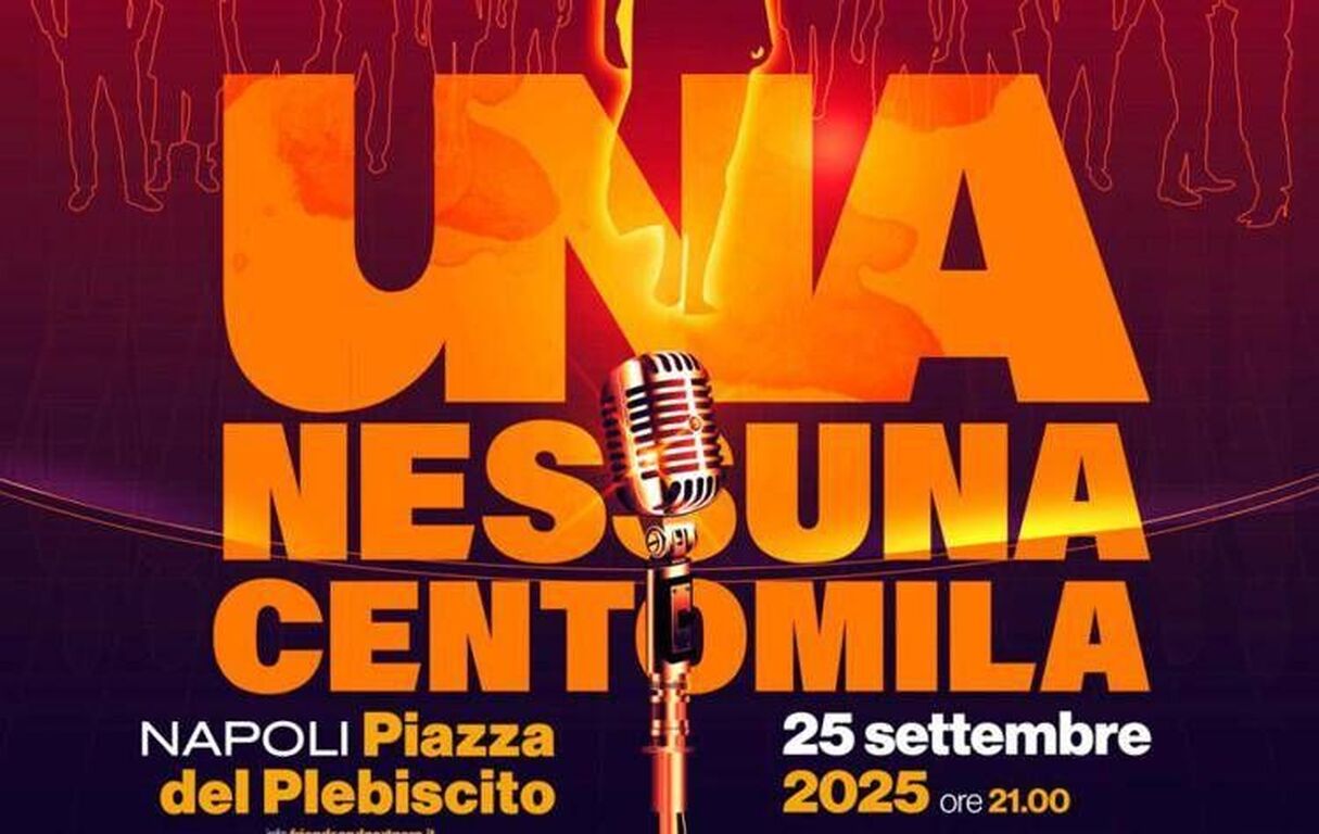 'Una nessuna centomila' stasera a Napoli, gli ospiti dell'evento contro la violenza sulle donne