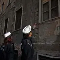 C.mare di Stabia. Ex Casa del Fascio, intervento dei vigili