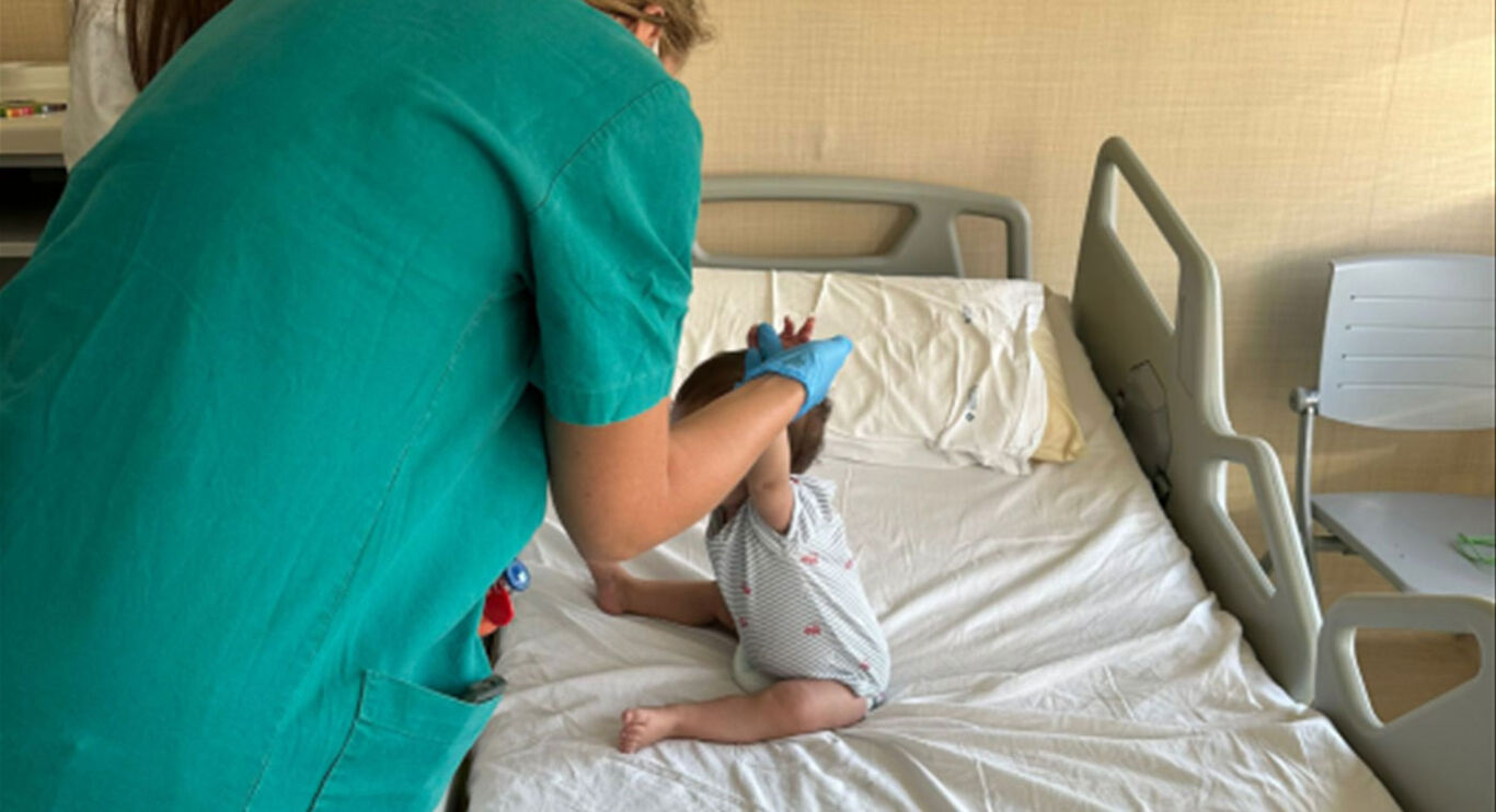 Napoli - Zakaria, un anno e sette chili: dal dramma di Gaza alle cure del Santobono