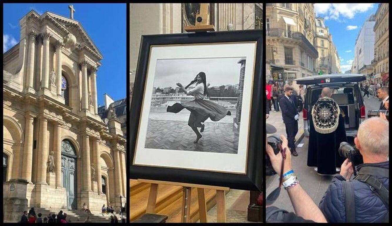 Parigi, l'ultimo saluto a Claudia Cardinale sulle note di 'C'era una volta il West'