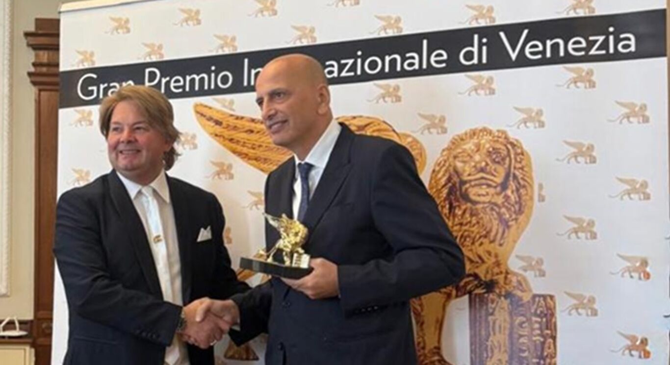 Leone d'oro di Venezia al merito al gruppo Nefrocenter del fondatore Giovanni Lombardi
