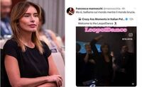 Boschi-Mannocchi, scontro social sulla Leopolda: "Attacchi chi balla proprio il 7 ottobre? Che caduta di stile"