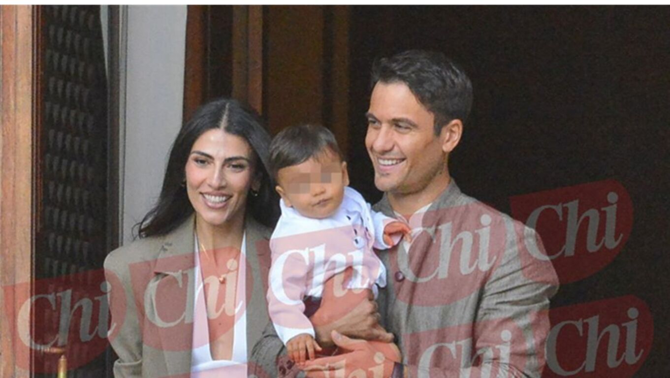 Giulia Salemi e Pierpaolo Pretelli: un battesimo da sogno per il loro piccolo Kian (Foto)