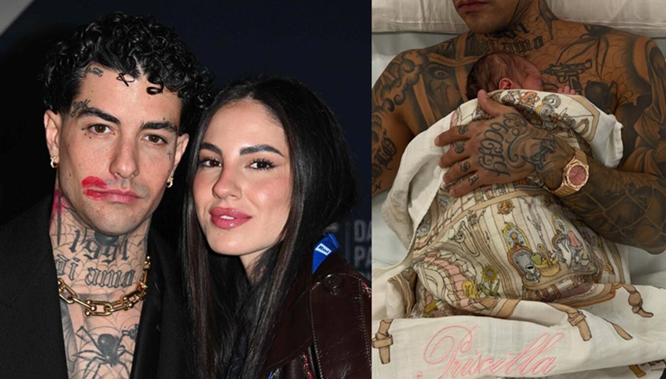 Giulia De Lellis e Tony Effe diventano genitori, l'annuncio sui social: "La nostra bambina è qui"