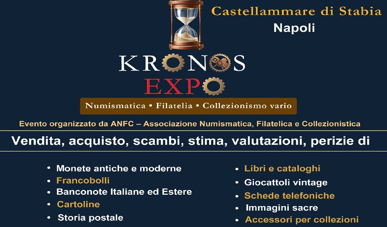 Castellammare di Stabia ospita Kronos Expo: il tempo della passione collezionistica