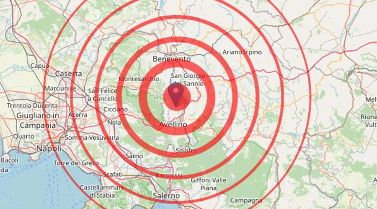 Terremoto in Irpinia, scossa avvertita anche a Napoli e provincia