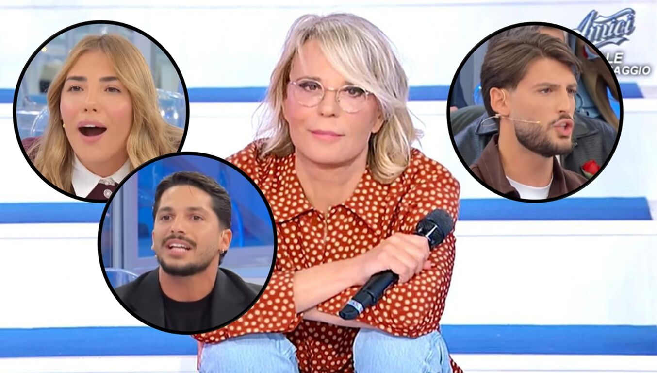 Uomini e Donne, Maria De Filippi si espone su Martina, Ciro e Gianmarco: è scontro con Tina e Gianni