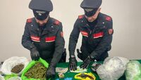 Lettere - Operazione antidroga: arrestato 50enne con tre chili di marijuana e una pistola