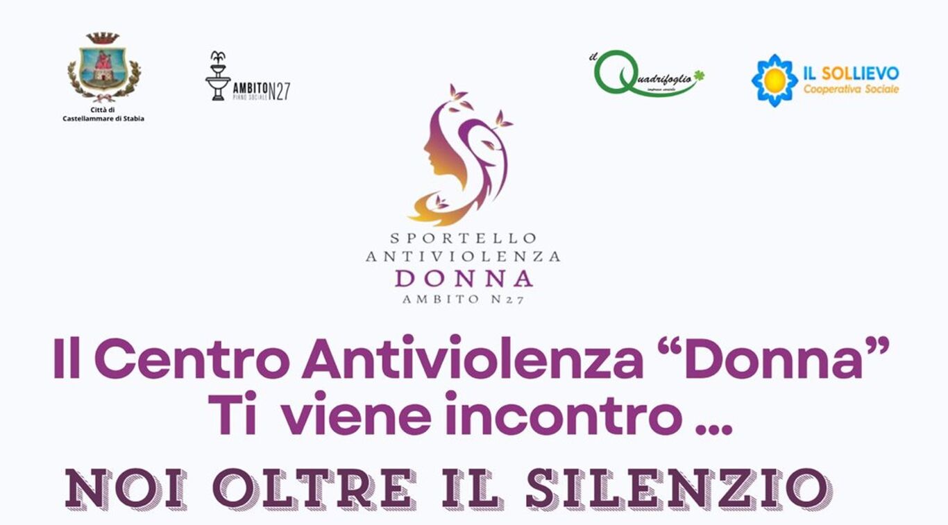 Castellammare -  “Noi oltre il silenzio”: iniziative del Centro Antiviolenza per andare oltre il 25 novembre
