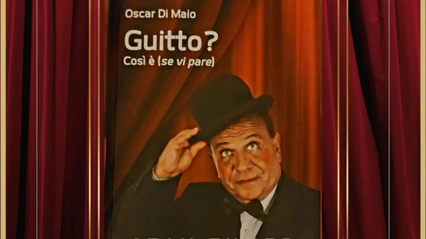 Torre Annunziata – Oscar Di Maio presenta il suo libro “Guitto? Così è se vi pare!”