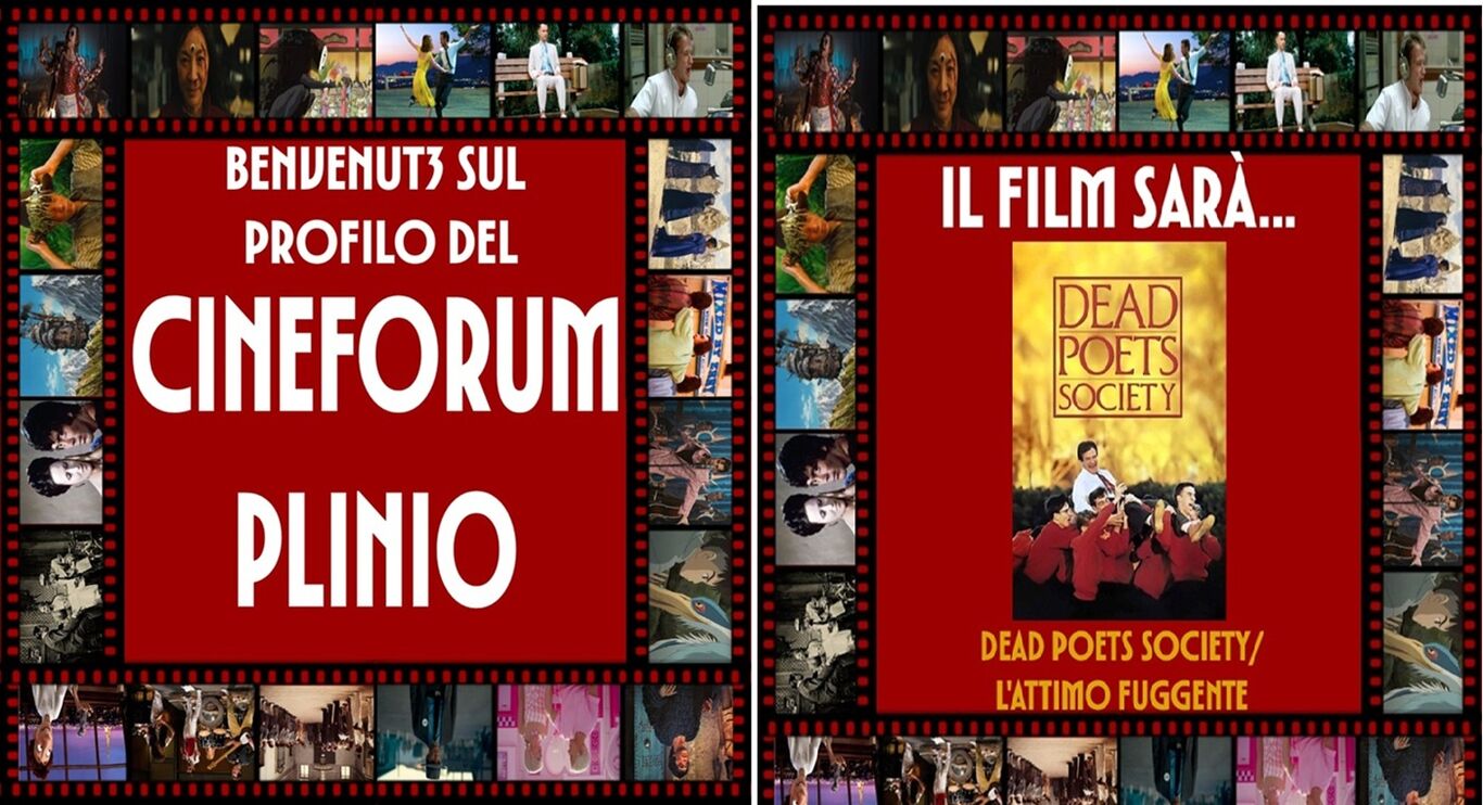 Castellammare - Primo cineforum 'Plinio': il 5 dicembre "L'attimo fuggente" con Robin Williams