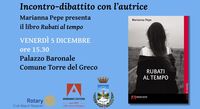 Torre del Greco - "Rubati nel tempo", il libro di Marianna Pepe