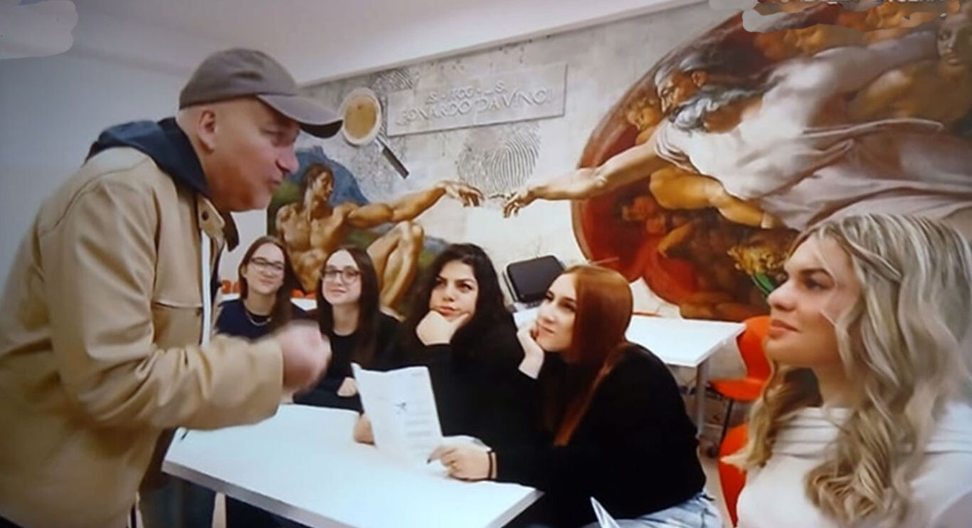Le telecamere di Rai 1 entrano al “Leonardo da Vinci”: riflettori sul talento degli studenti
