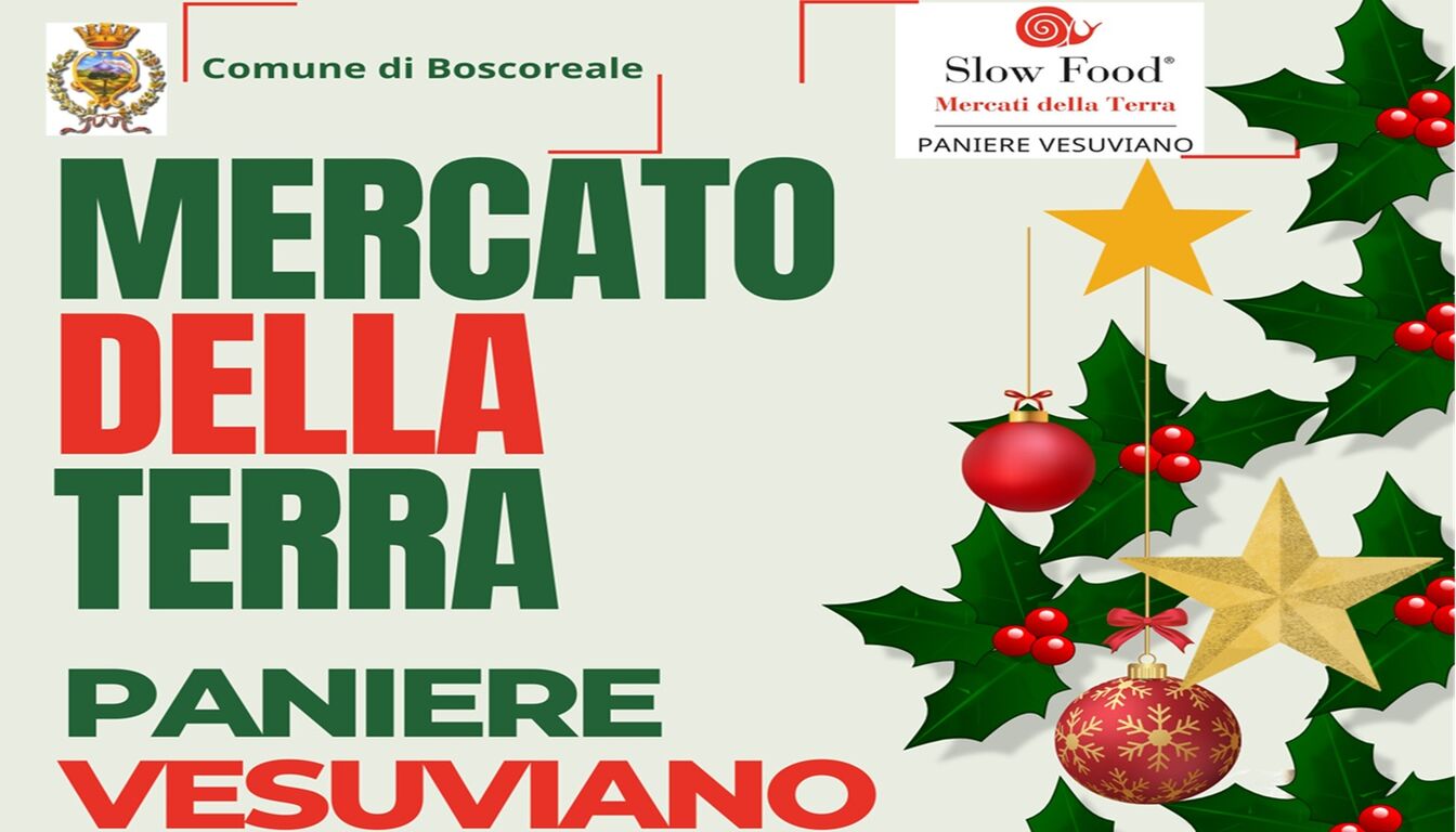 Boscoreale - Il Mercato della Terra celebra le tradizioni vesuviane di dicembre