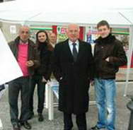 Gazebo per il Popolo della Libertà