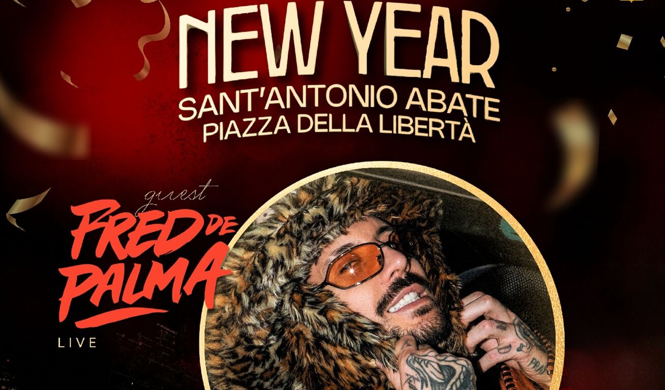 Capodanno a Sant'Antonio Abate, torna la grande festa in piazza con Fred de Palma