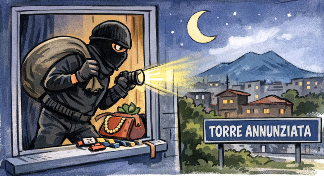 Escalation di furti a Torre Annunziata: altri due appartamenti svaligiati in via Prota