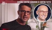 Caso Signorini, Fabrizio Corona rompe il silenzio in Rai: “Non è vendetta, voglio colpire il sistema”
