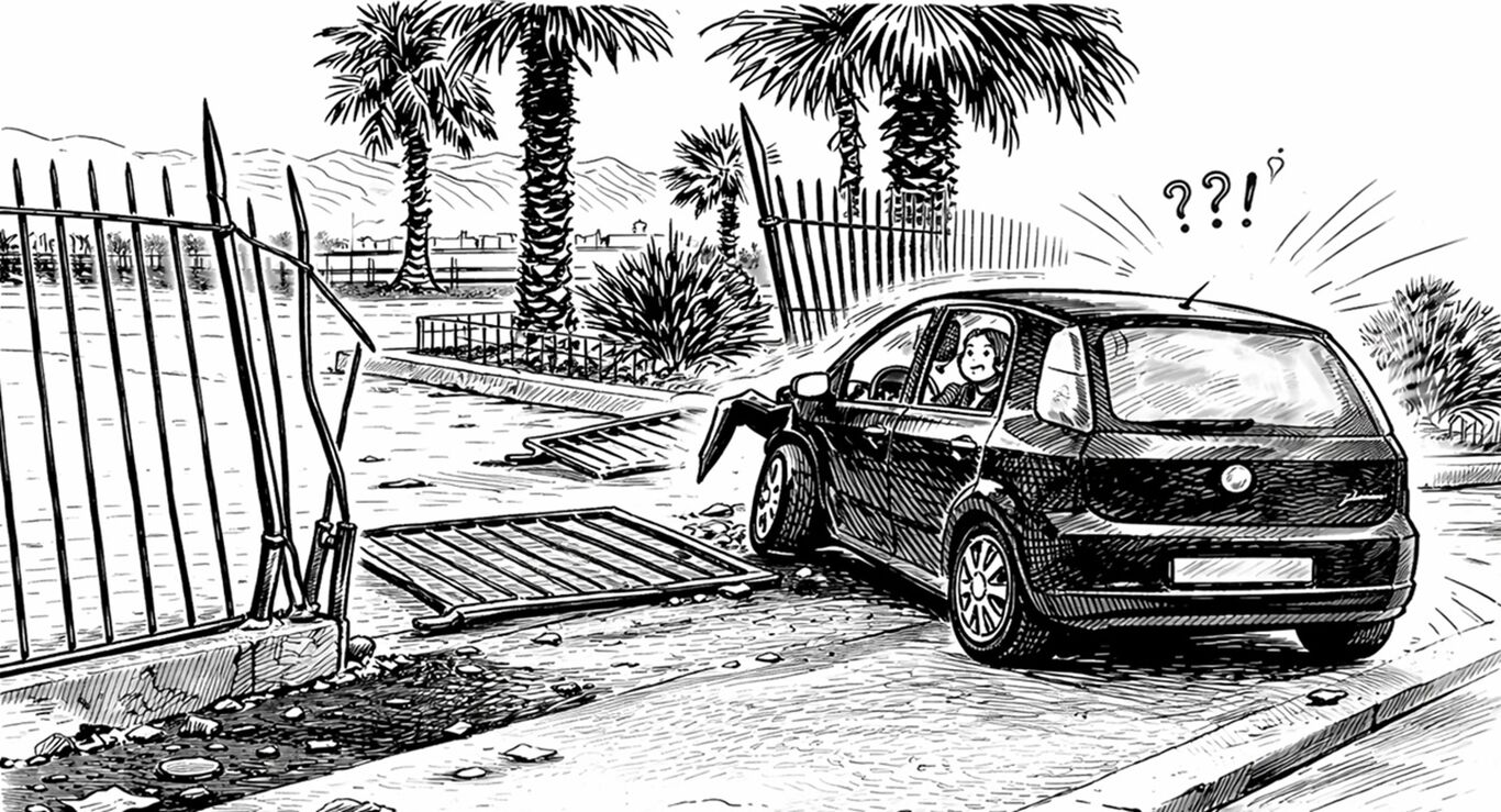 Torre Annunziata, perde il controllo dell'auto e investe un pedone sul marciapiedi