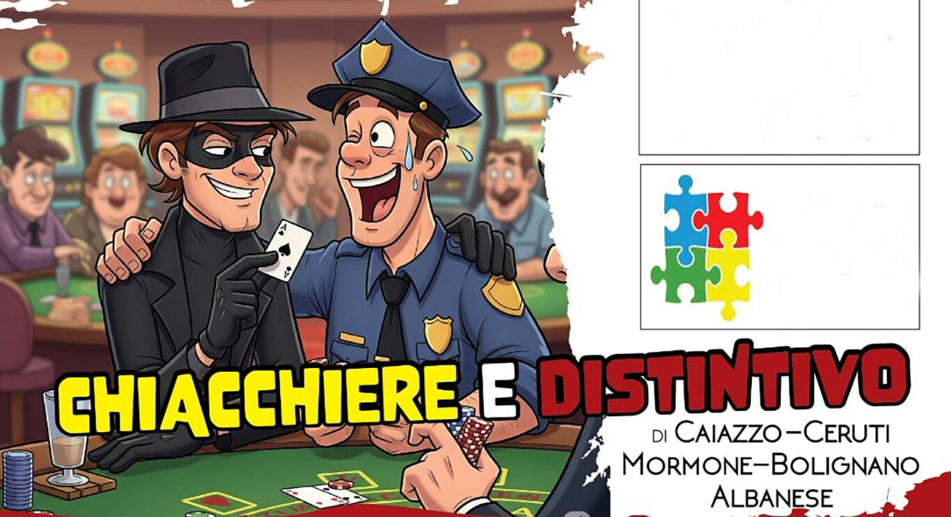 Torre Annunziata – Al Teatro San Francesco la compagnia Vana Imago in scena con “Chiacchiere e distintivo”