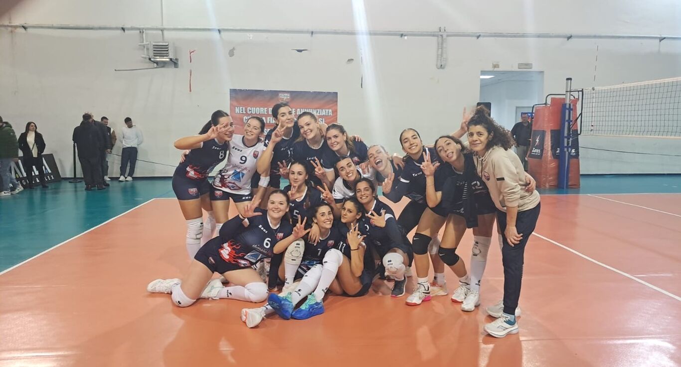 Torre Annunziata,  Vittoria al tie-break per la Fiamma: successo meritato al PalaPittoni