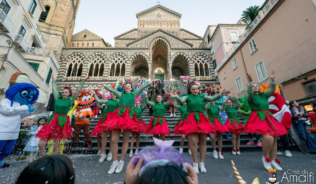 il Carnevale ad Amalfi: un tripudio di colori da domenica 15 a martedì 17 febbraio