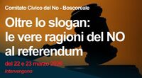 Boscoreale, nasce il Comitato civico per il No al referendum: primo incontro pubblico il 13 febbraio