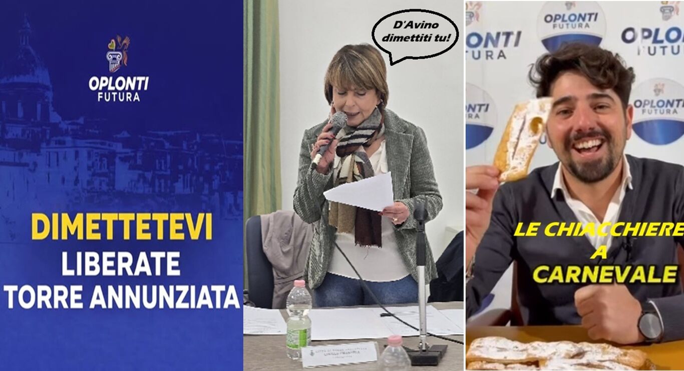 Scontro politico a Torre Annunziata: volano gli stracci tra i consiglieri comunali Cirillo e D'Avino