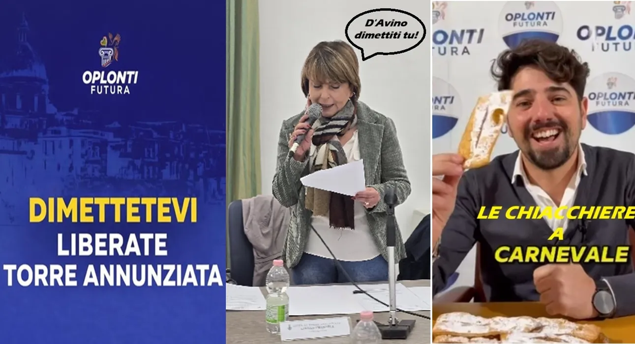 Scontro politico a Torre Annunziata: volano gli stracci tra i consiglieri comunali Cirillo e D'Avino