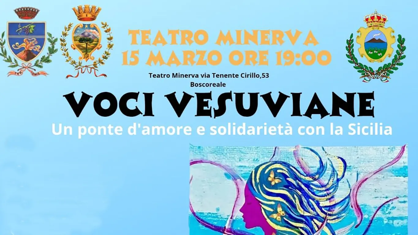 Voci vesuviane: un ponte d'amore e solidarietà con la Sicilia, evento di beneficenza