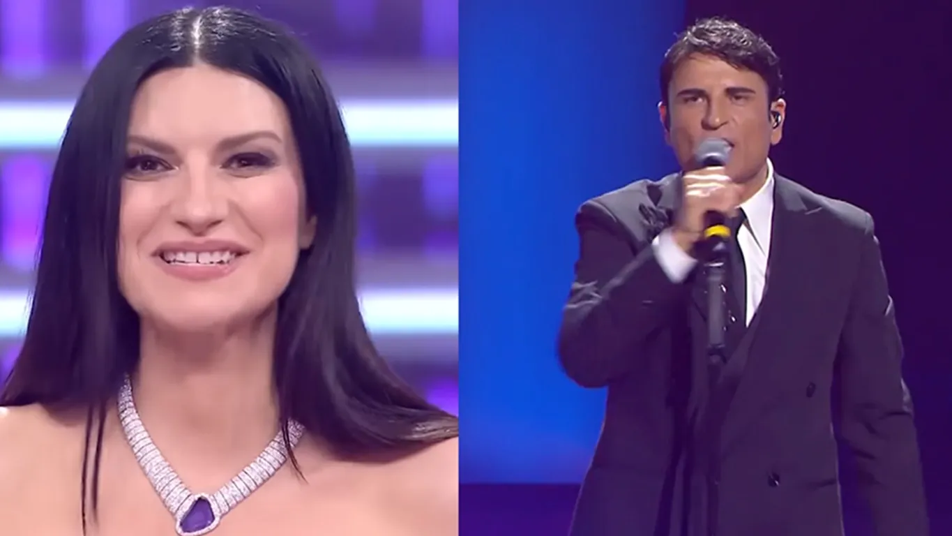 Sanremo 2026, microfono aperto durante l'annuncio di Sal Da Vinci: la frase di Laura Pausini diventa virale