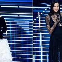 Sanremo, Pausini cigno nero e Irina odalisca: le pagelle ai look della terza serata