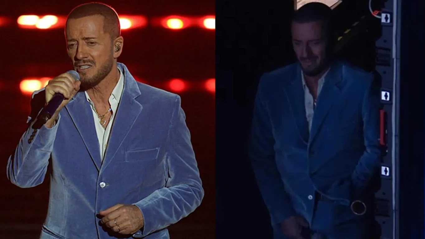 Raf virale a Sanremo 2026: il gesto prima di salire sul palco scatena i social