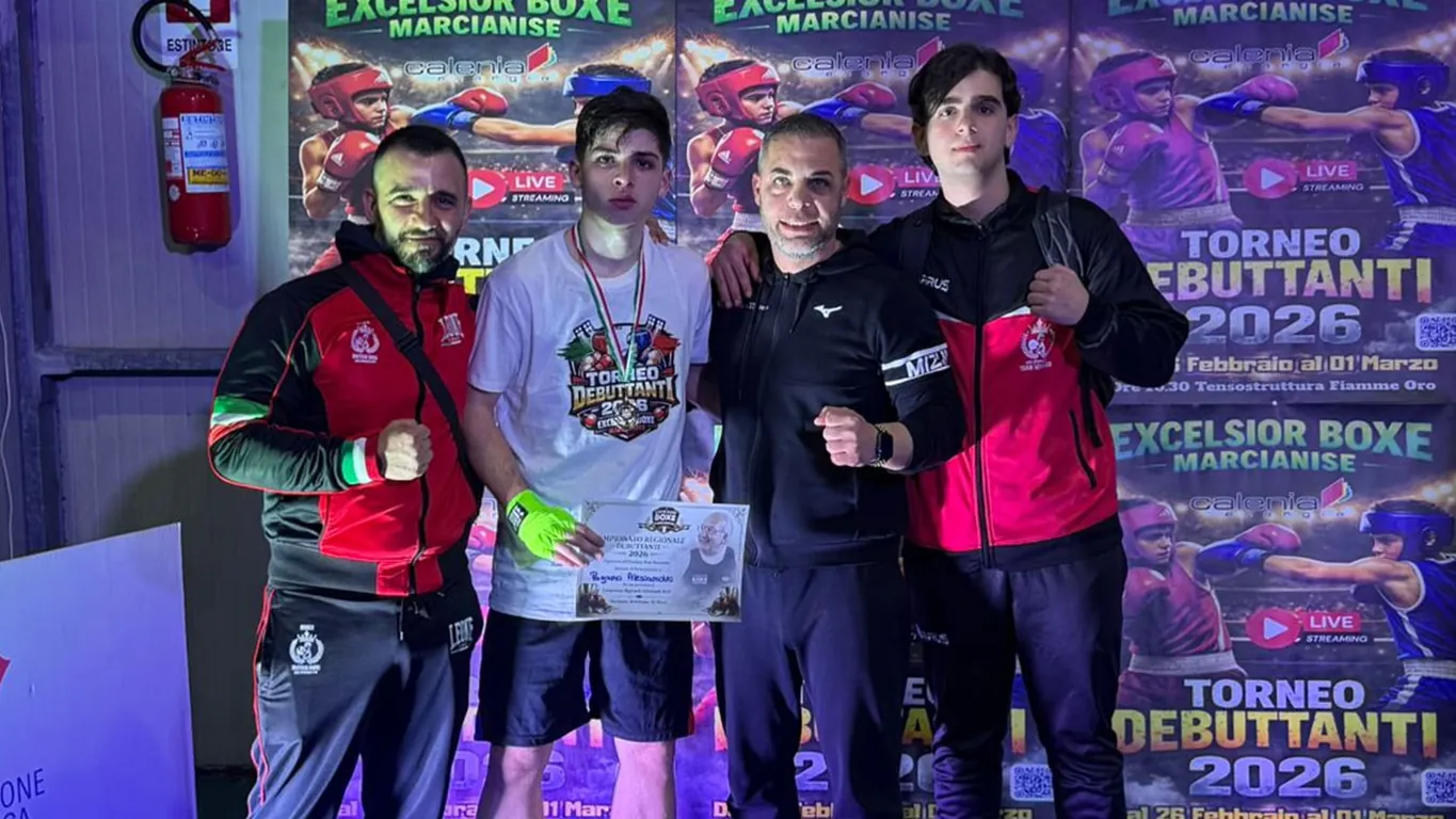 Torre Annunziata, l'AUSE Sporting Club con Alessandro Pagano sul tetto della Campania