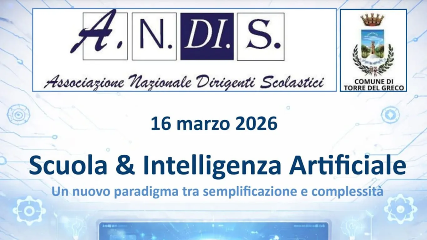 Scuola e intelligenza artificiale, dirigenti scolastici a confronto a Torre del Greco