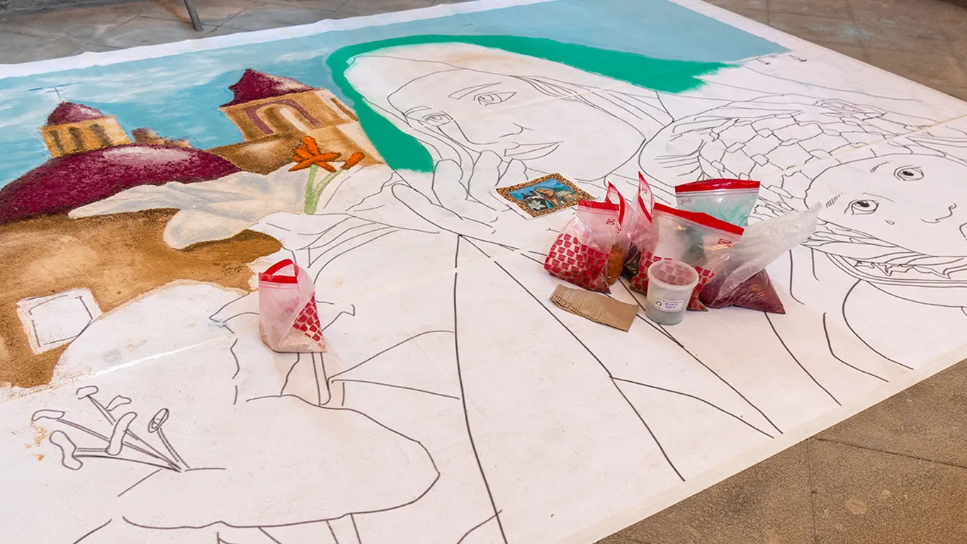 Torre del Greco - Festa dei Quattro Altari: il decano don Rosario Borrelli incontra gli artisti