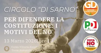 A Torre Annunziata un incontro per difendere la Costituzione: i motivi del NO al referendum