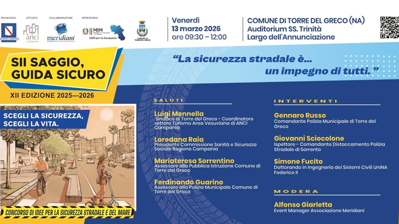 A Torre del Greco la XII edizione del progetto sulla sicurezza stradale