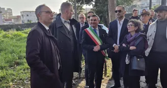 Il ministro Giuli torna a Trecase per visitare Villa Lebano