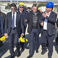 Torre Annunziata, visita al cantiere Gaia Florum, il più grande polo florovivaistico del Centro-Sud