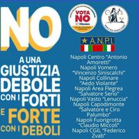 Referendum sulla giustizia, ANPI Napoli mobilita le sezioni: iniziative e volantinaggi per il No