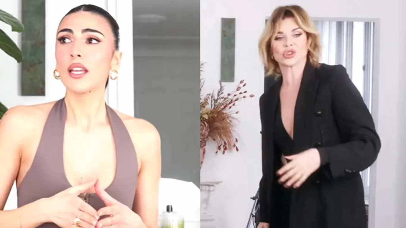 “Impara l'educazione!”: Alba Parietti si alza e lascia il podcast di Giulia Salemi, cosa è successo