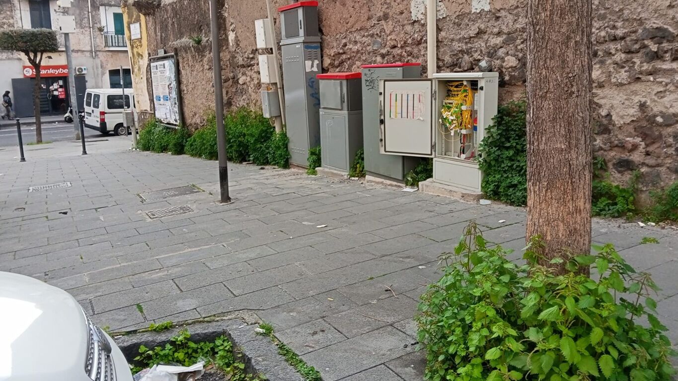 Degrado e rifiuti in Torre del Greco: viale Antonio De Curtis nel mirino dei residenti