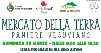 Torre Annunziata, sabato 29 marzo ritorna il "Mercato della Terra" in via Gino Alfani