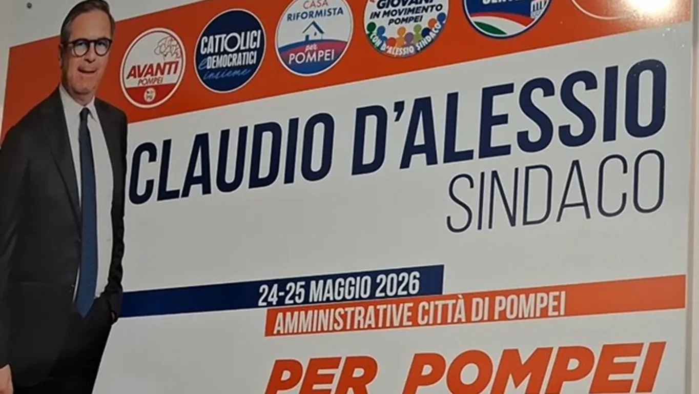 Inaugurata Casa Pompei, sede elettorale di Claudio D'Alessio Sindaco