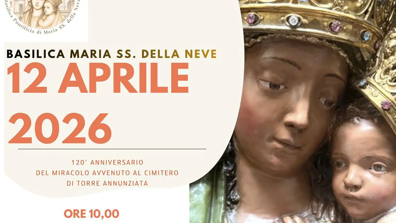 Torre Annunziata – Solenne processione 120 anni dopo l'eruzione del Vesuvio del 1906