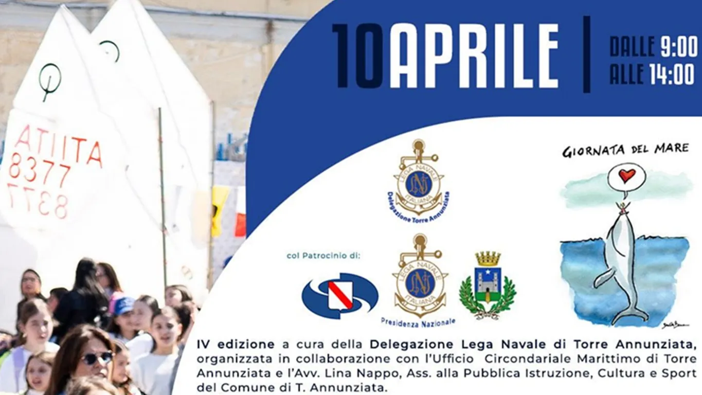 Giornata del Mare a Torre Annunziata: 600 studenti in banchina