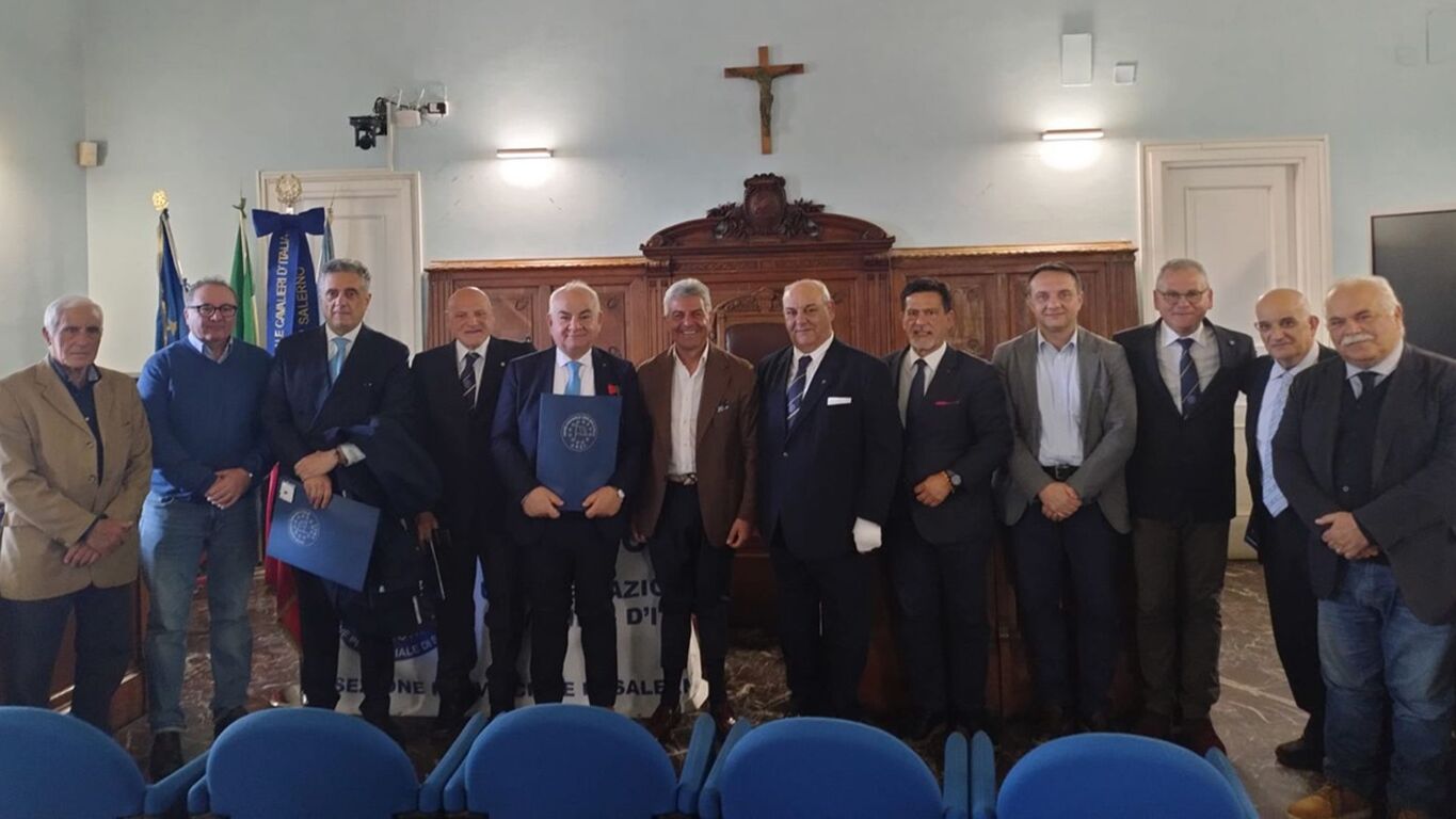 Benevento, l'Unione Cavalieri d'Italia arriva alla Rocca dei Rettori